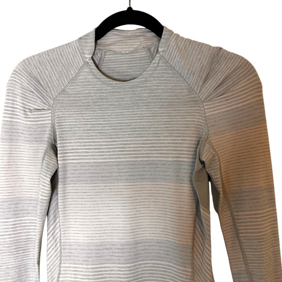 Lululemon Think Fast Long Sleeve- Long Sleeve Running Shirt- Size 2 - Picture 9 of 14